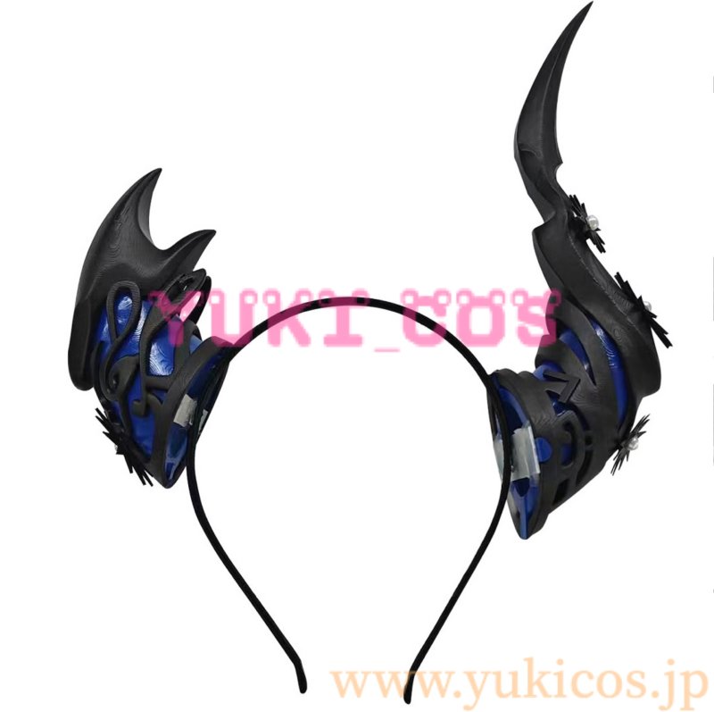 画像16: バーチャルYouTuber  Vtuber  ホロライブEN  Nerissa Ravencroft ネリッサ・レイヴンクロフト コスプレ衣装 送料無料 (16)