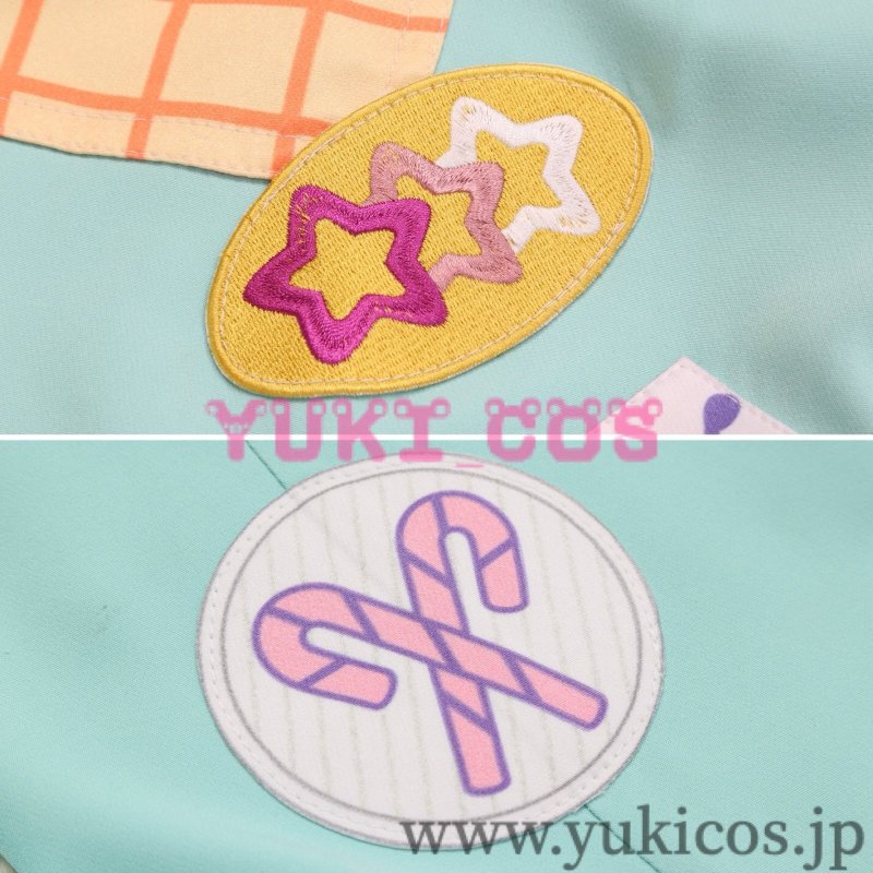 画像12: あんさんぶるスターズ! あんスタ クロススカウト・ハッピーチャーム/Sunny Side ハッピーパレード 明星スバル ハッピームード 春川宙 ハッピーキャスト 漣ジュン コスプレ衣装 送料無料 (12)