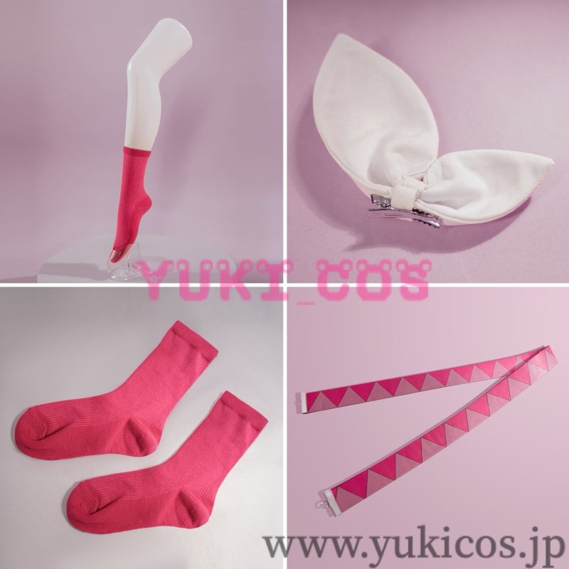 画像12: Utau 重音 テト Kasane Teto 15周年記念 Synthesizer V AI  コスプレ衣装 送料無料 (12)