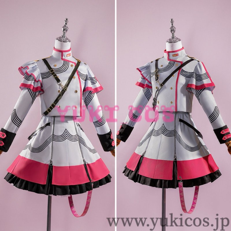 画像4: Utau 重音 テト Kasane Teto 15周年記念 Synthesizer V AI  コスプレ衣装 送料無料 (4)