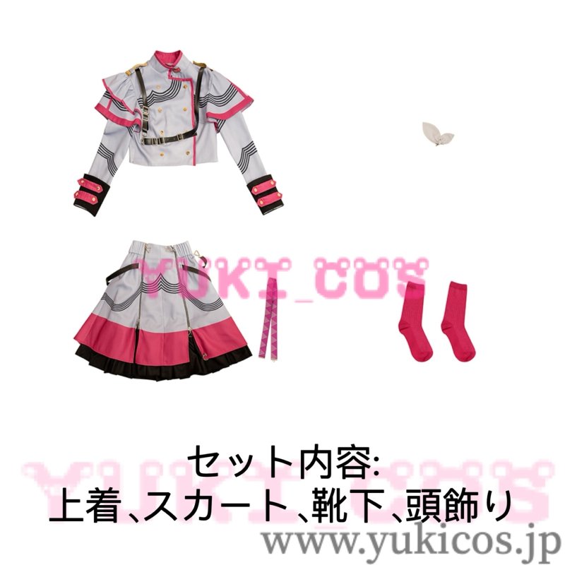 画像2: Utau 重音 テト Kasane Teto 15周年記念 Synthesizer V AI  コスプレ衣装 送料無料 (2)