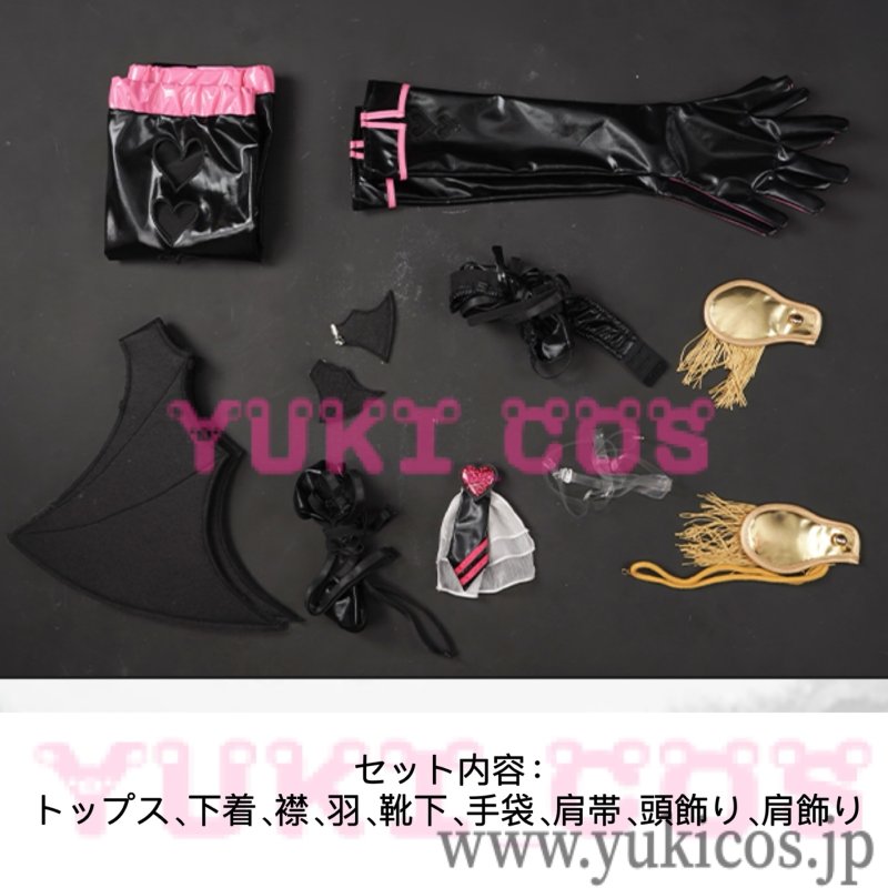 画像3: 2.5次元の誘惑 にてんごじげんのリリサ にごリリ リリエル ミリエラ GLITTER&GLAMOURS 衛生小隊 コスプレ衣装 送料無料 (3)