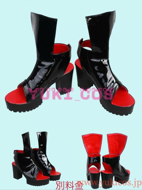 画像11: 勝利の女神:NIKKE ニケ 紅蓮:ブラックシャドウ コスプレ衣装 送料無料 (11)