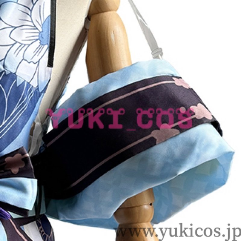 画像8: バーチャルYouTuber Vtuber  ホロライブ Mococo Abyssgard モココ・アビスガード Fuwawa Abyssgard フワワ・アビスガード FUWAWA MOCOCO 正月和服 コスプレ衣装 送料無料 (8)