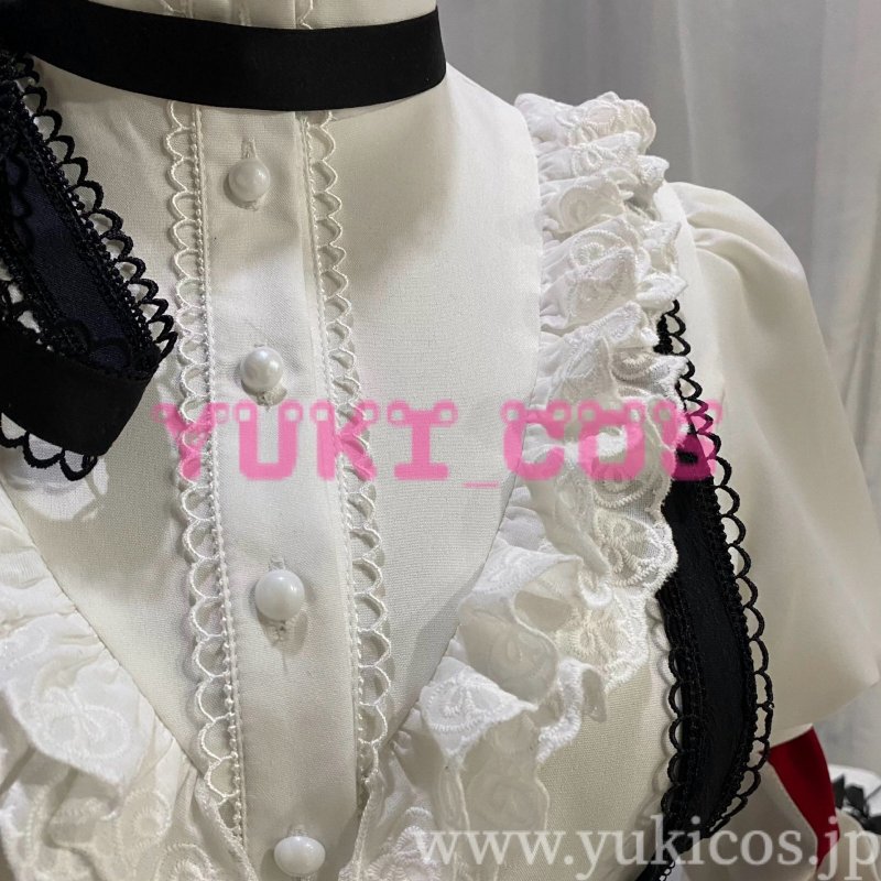 画像5: プロジェクトセカイ プロセカ 朽ちゆく花はやがてガチャ 失われてしまったもの 暁山瑞希 苦痛の綻花 化けの花 コスプレ衣装 送料無料 (5)