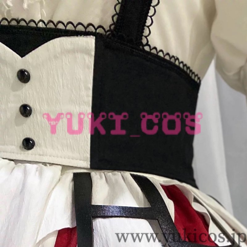 画像6: プロジェクトセカイ プロセカ 朽ちゆく花はやがてガチャ 失われてしまったもの 暁山瑞希 苦痛の綻花 化けの花 コスプレ衣装 送料無料 (6)