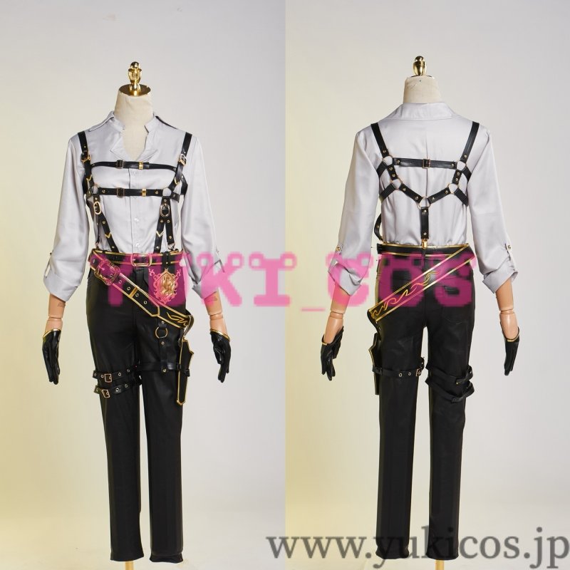 画像8: プロジェクトセカイ プロセカ 独りんぼエンヴィー KAITO 黒騎士 コスプレ衣装 送料無料 (8)