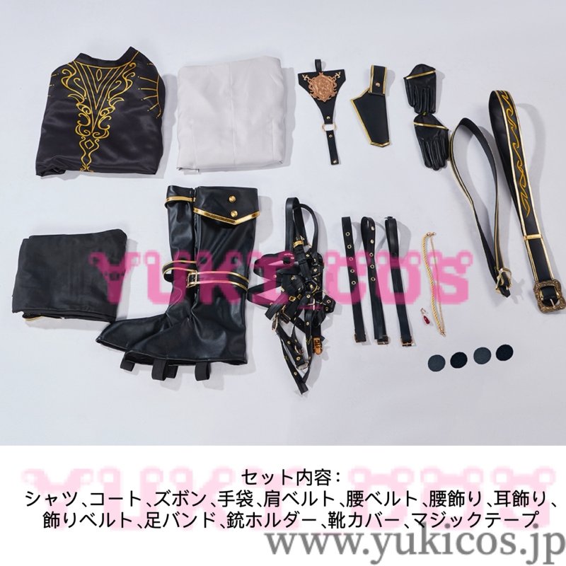 画像2: プロジェクトセカイ プロセカ 独りんぼエンヴィー KAITO 黒騎士 コスプレ衣装 送料無料 (2)