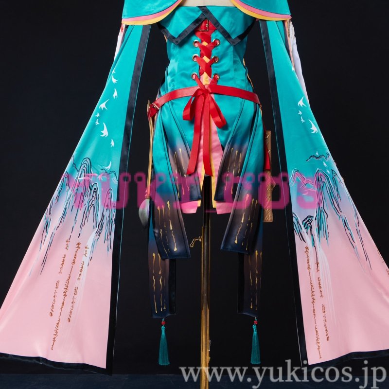 画像10: Wuthering Waves 鳴潮 メイチョウ 折枝 おりえ コスプレ衣装 送料無料 (10)