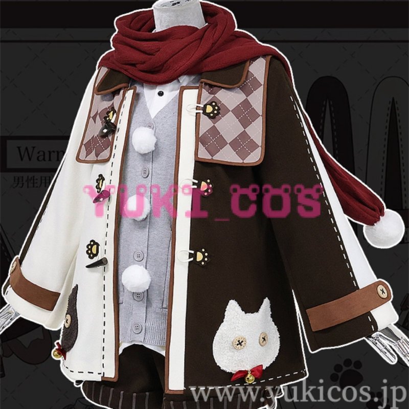 画像4: プロジェクトセカイ プロセカ Warming Cat 冬服 オリジナル  コスプレ衣装 送料無料 (4)