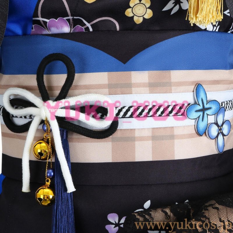 画像7: Vtuber  ホロライブEN  Nerissa Ravencroft ネリッサ・レイヴンクロフト 正月 コスプレ衣装 送料無料 (7)