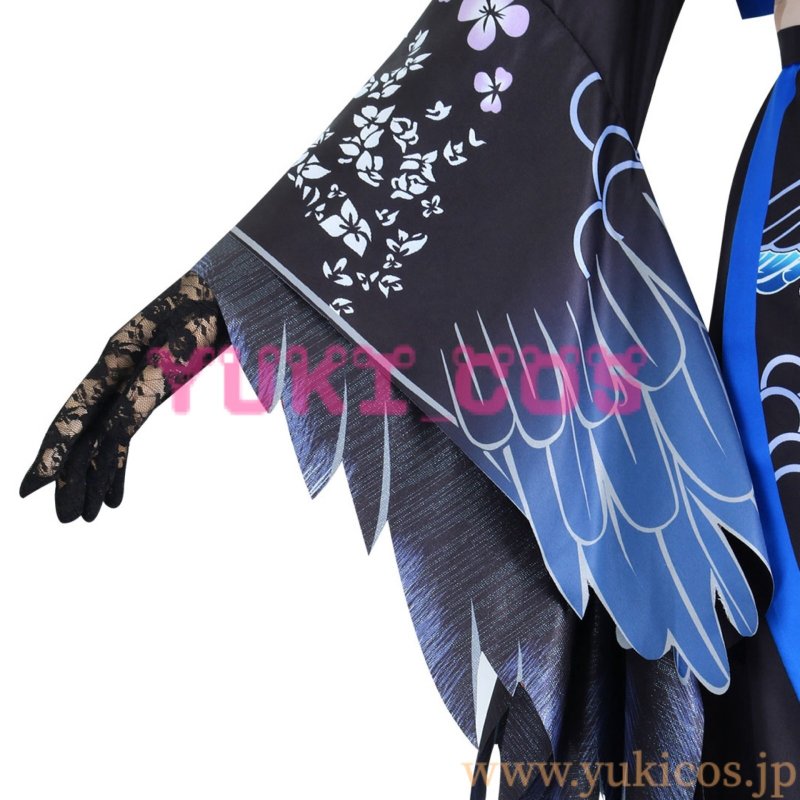 画像10: Vtuber  ホロライブEN  Nerissa Ravencroft ネリッサ・レイヴンクロフト 正月 コスプレ衣装 送料無料 (10)