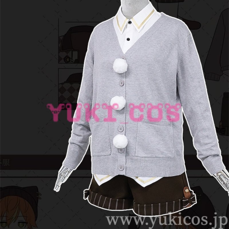 画像5: プロジェクトセカイ プロセカ Warming Cat 冬服 オリジナル  コスプレ衣装 送料無料 (5)