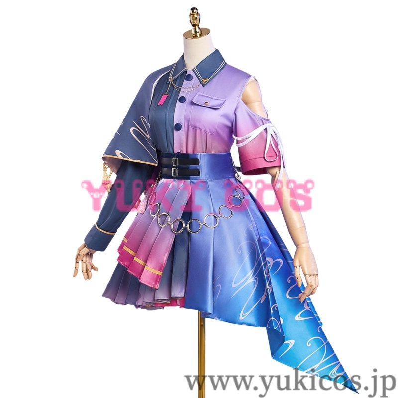 画像4: プロジェクトセカイ プロセカ フォーチュンフラワーパレード 4周年記念 巡音ルカ 星乃一歌 桐谷遥 草薙寧々 宵崎奏 白石杏 コスプレ衣装 送料無料 (4)