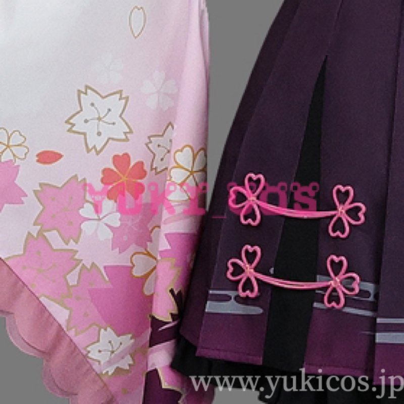 画像15: プロジェクトセカイ プロセカ 草薙寧々 鳳えむ 和服 コスプレ衣装 送料無料 (15)