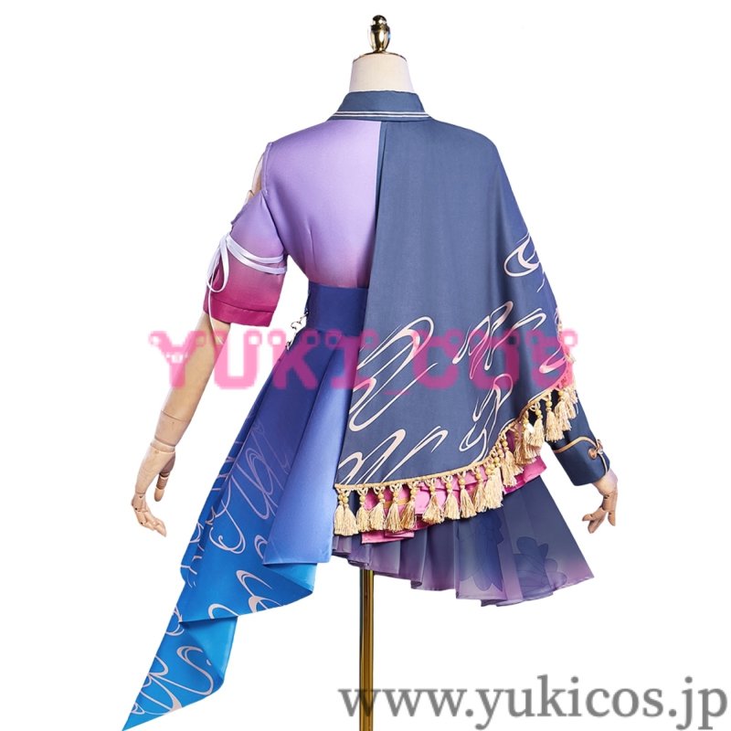 画像3: プロジェクトセカイ プロセカ フォーチュンフラワーパレード 4周年記念 巡音ルカ 星乃一歌 桐谷遥 草薙寧々 宵崎奏 白石杏 コスプレ衣装 送料無料 (3)