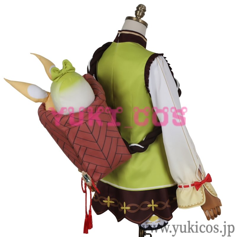 画像3: 原神 げんしん 瑶瑶 ヨォーヨ コスプレ衣装 送料無料 (3)