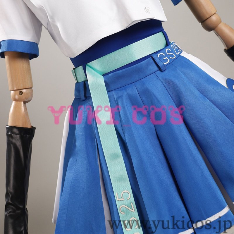 画像9: Wuthering Waves メイチョウ 鳴潮x GS25 ツバキ コスプレ衣装 送料無料 (9)