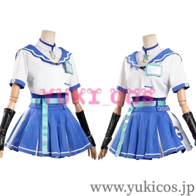 画像4: Wuthering Waves メイチョウ 鳴潮x GS25 ツバキ コスプレ衣装 送料無料 (4)