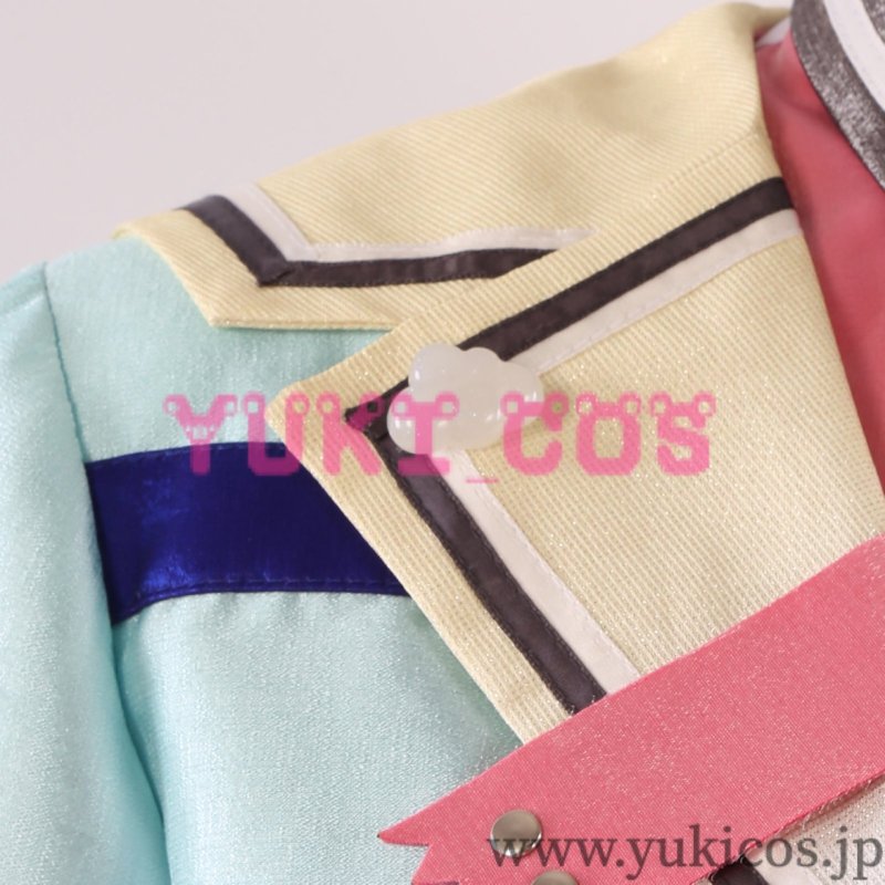 画像5: あんさんぶるスターズ! あんスタ クロススカウト・ハッピーチャーム/Sunny Side ハッピーパレード 明星スバル ハッピームード 春川宙 ハッピーキャスト 漣ジュン コスプレ衣装 送料無料 (5)