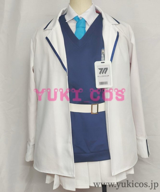 画像4: ブルーアーカイブ ブルアカ 白石ウタハ コスプレ衣装 送料無料 (4)
