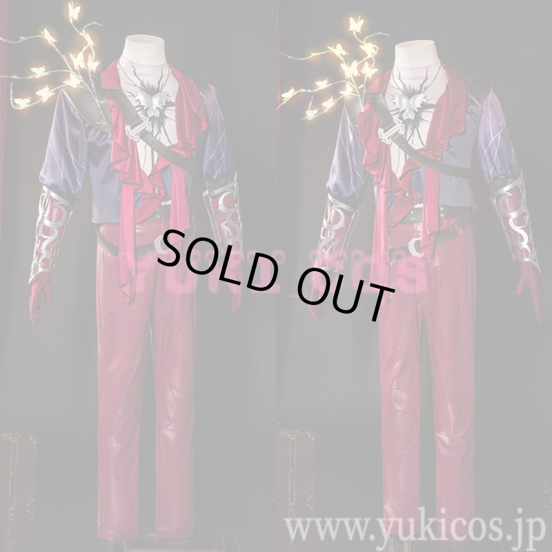 画像3: 第五人格 IdentityV 傭兵 ナワーブ・サベダー UR衣装 Man in Red 赤服の人物 コスプレ衣装 送料無料 (3)