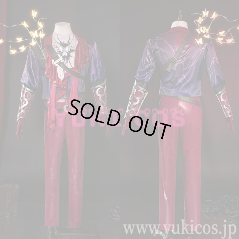画像1: 第五人格　IdentityV　傭兵　ナワーブ・サベダー　UR衣装　Man in Red　赤服の人物　コスプレ衣装　送料無料 (1)