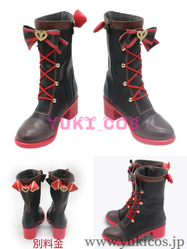 画像15: プロジェクトセカイ プロセカ 小豆沢こはね 小悪魔系スイートチョコレート コスプレ衣装 送料無料 (15)