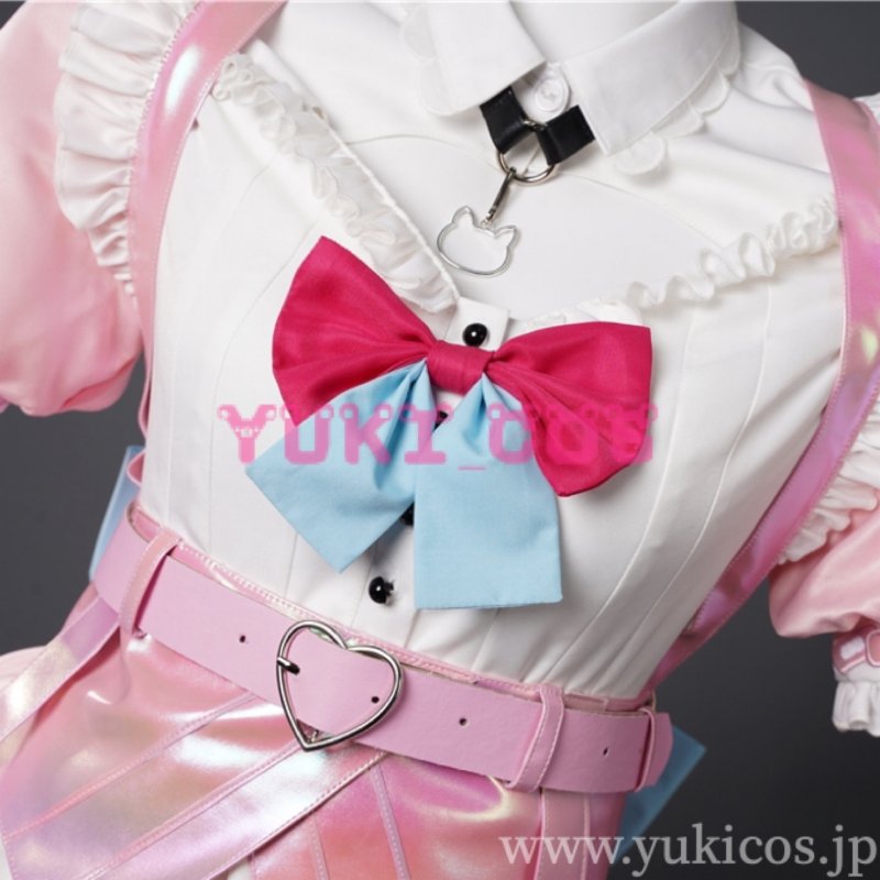 画像4: バーチャルYouTuber  Vtuber  結城さくな コスプレ衣装 送料無料 (4)