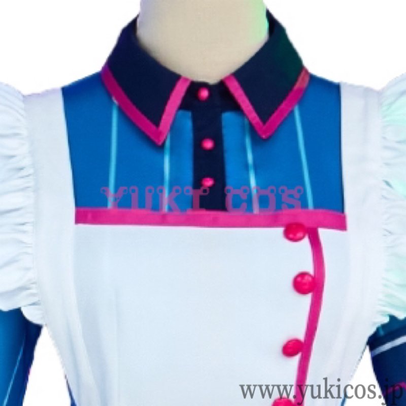 画像5:  プロジェクトセカイ プロセカ 猫耳おばけの案内人 特訓後 てりぶる なーすさん 朝比奈まふゆ コスプレ衣装 送料無料 (5)