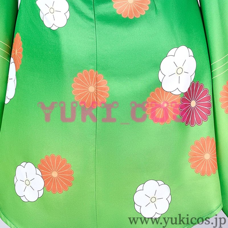 画像9: 魔法少女にあこがれて まほあこ 阿良河 キウィ お正月 和服 コスプレ衣装 送料無料 (9)