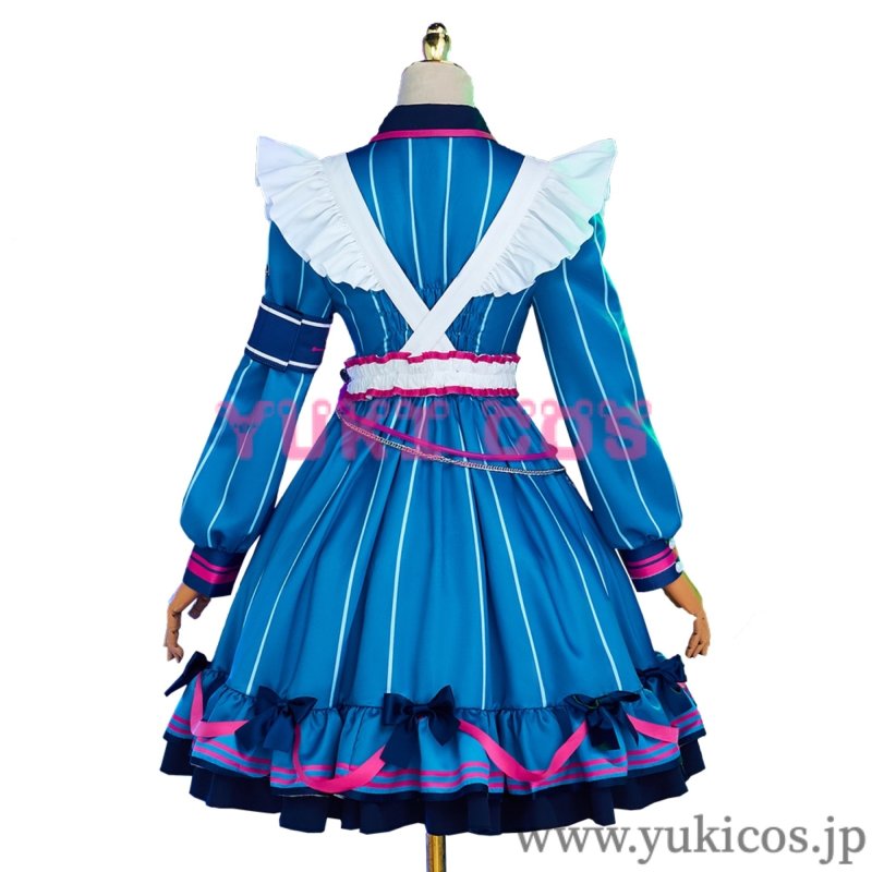 画像3:  プロジェクトセカイ プロセカ 猫耳おばけの案内人 特訓後 てりぶる なーすさん 朝比奈まふゆ コスプレ衣装 送料無料 (3)