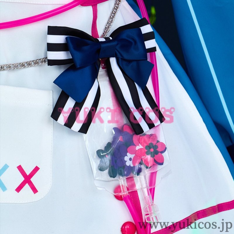 画像7:  プロジェクトセカイ プロセカ 猫耳おばけの案内人 特訓後 てりぶる なーすさん 朝比奈まふゆ コスプレ衣装 送料無料 (7)