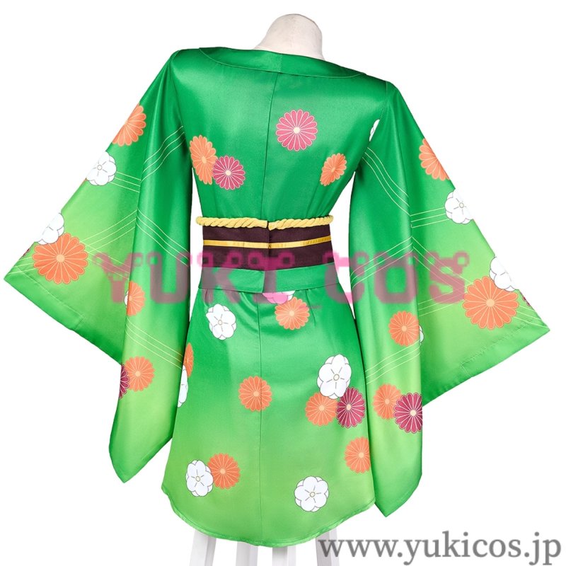 画像3: 魔法少女にあこがれて まほあこ 阿良河 キウィ お正月 和服 コスプレ衣装 送料無料 (3)