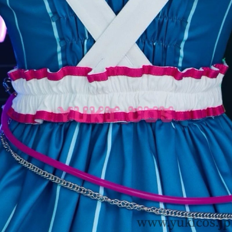 画像10:  プロジェクトセカイ プロセカ 猫耳おばけの案内人 特訓後 てりぶる なーすさん 朝比奈まふゆ コスプレ衣装 送料無料 (10)