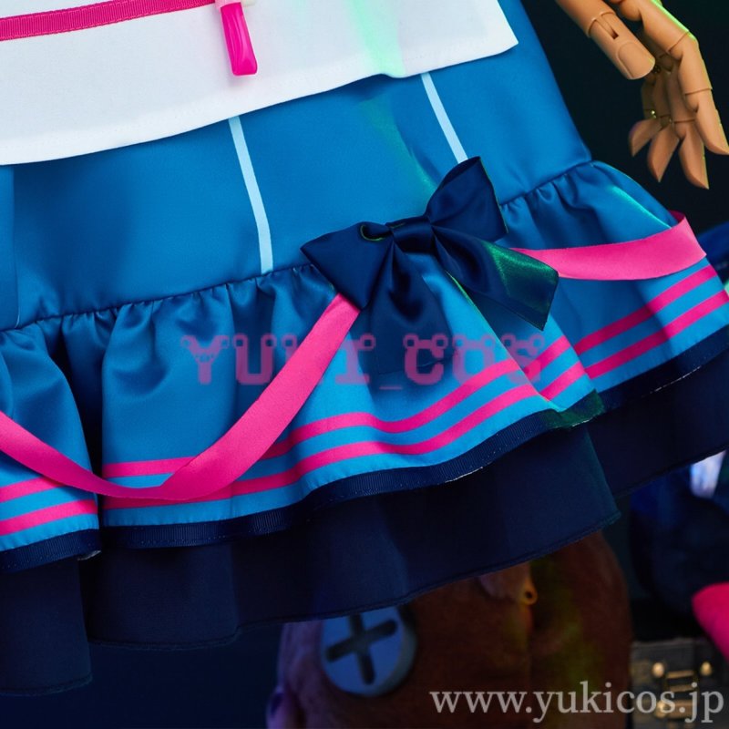 画像9:  プロジェクトセカイ プロセカ 猫耳おばけの案内人 特訓後 てりぶる なーすさん 朝比奈まふゆ コスプレ衣装 送料無料 (9)