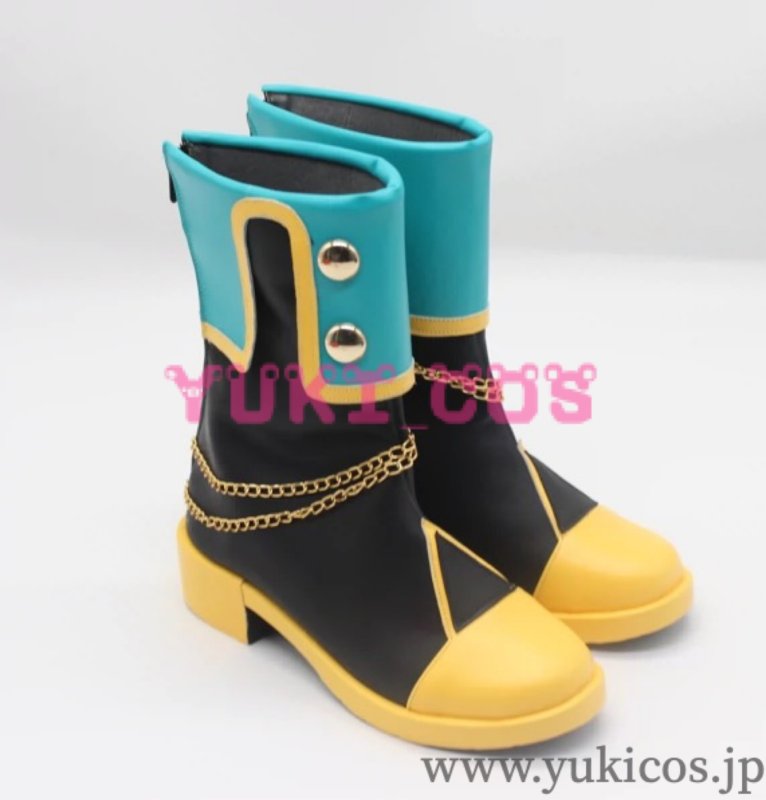 画像2: プロセカ 朝比奈まふゆ うたかたの安らぎ 特訓後 深淵に立つ騎士装束 オリジナル コスプレ靴 送料無料 (2)