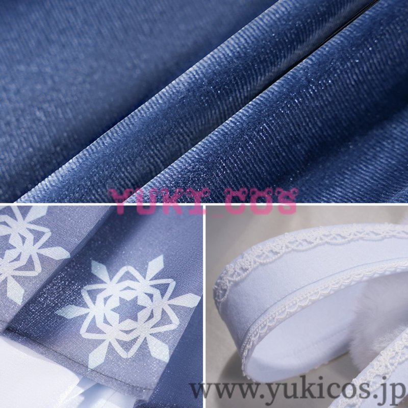 画像15: SNOW MIKU 2025  雪ミク 初音ミク コスプレ衣装 送料無料 (15)