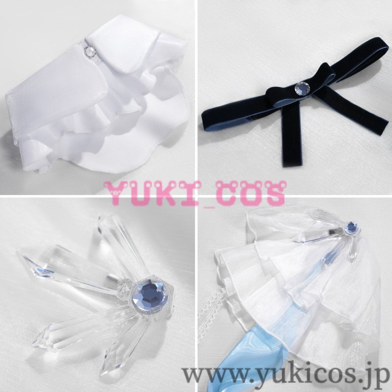 画像13: SNOW MIKU 2025  雪ミク 初音ミク コスプレ衣装 送料無料 (13)