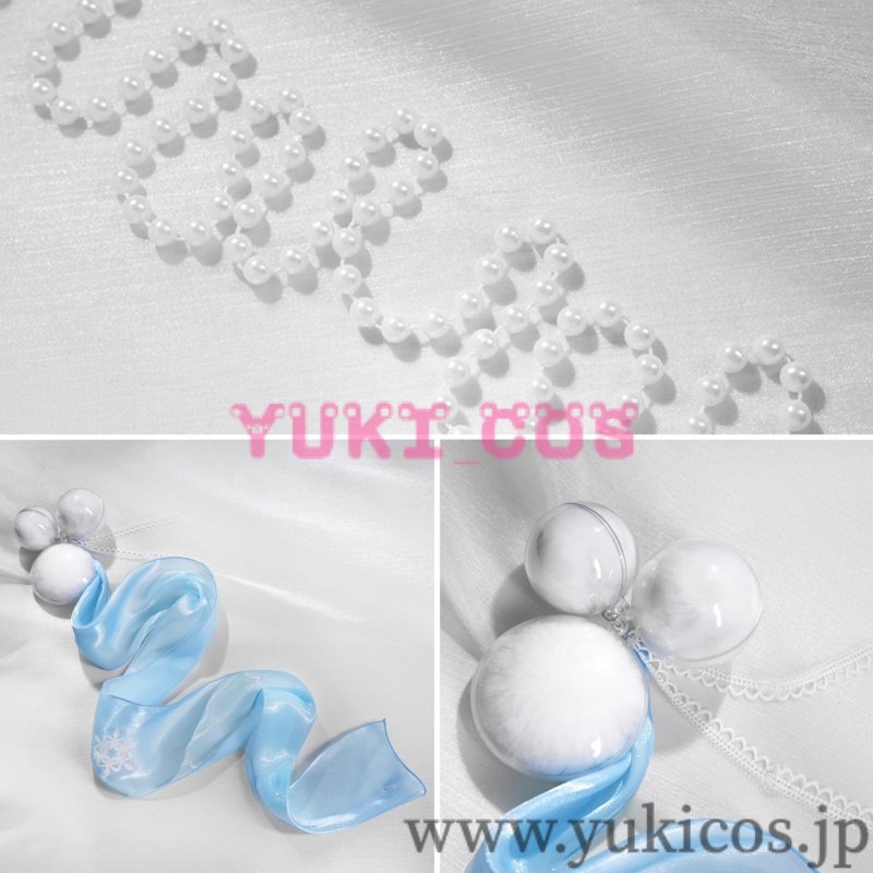 画像14: SNOW MIKU 2025  雪ミク 初音ミク コスプレ衣装 送料無料 (14)