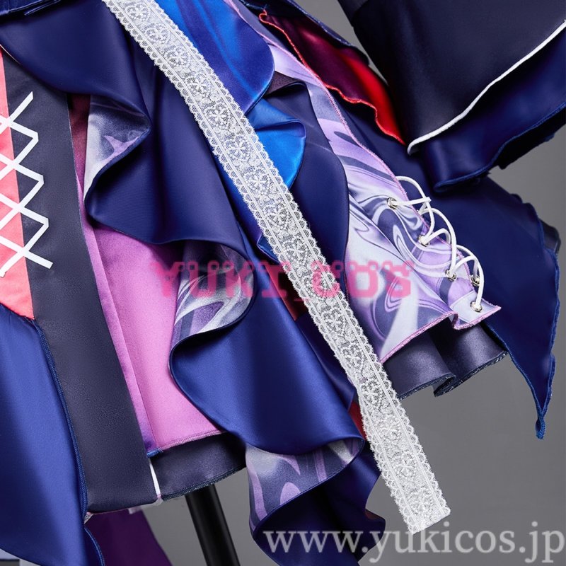 画像8: プロジェクトセカイ プロセカ Reknit Relationガチャ 直接伝えたくて 暁山瑞希 ライブ衣装 knitting colors コスプレ衣装 送料無料 (8)