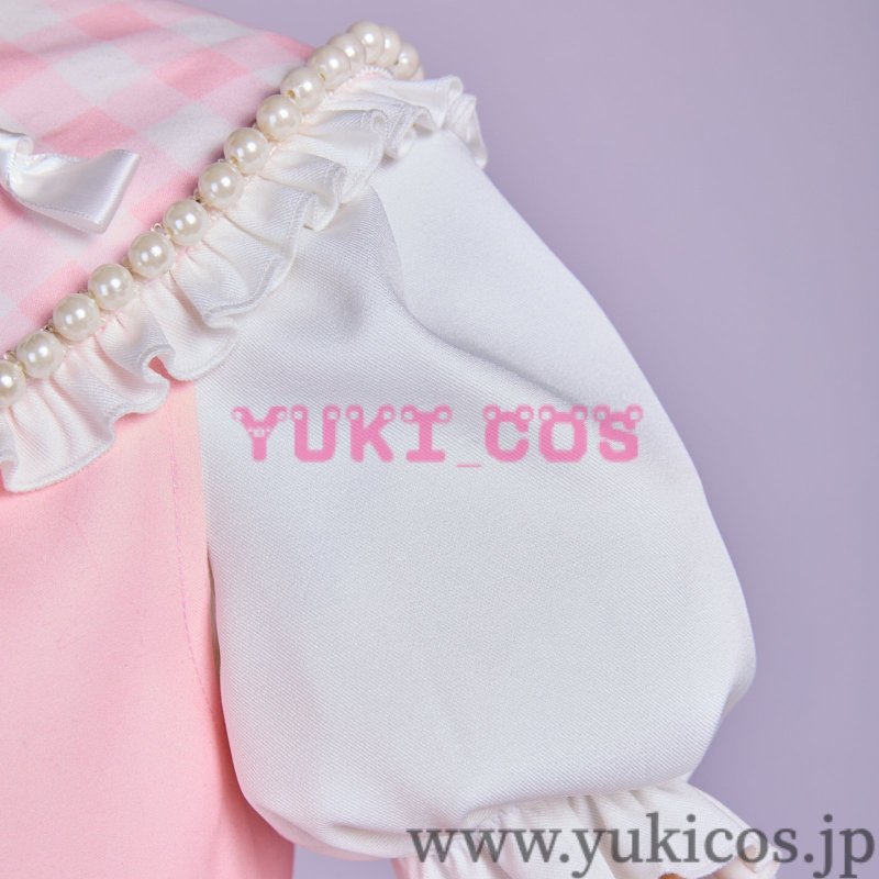 画像6: プロジェクトセカイ プロセカ MORE MORE JUMP! MMJ 4th Anniversary プレミアムプレゼントガチャ Sweet & Rose 花里みのり コスプレ衣装 送料無料 (6)