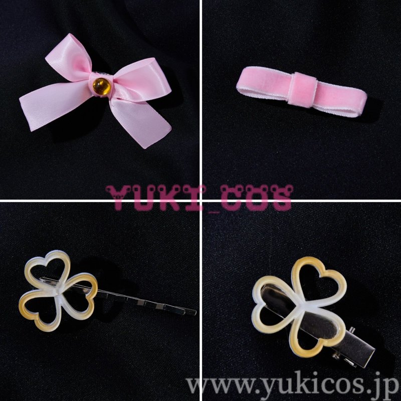 画像13: プロジェクトセカイ プロセカ MORE MORE JUMP! MMJ 4th Anniversary プレミアムプレゼントガチャ Sweet & Rose 花里みのり コスプレ衣装 送料無料 (13)