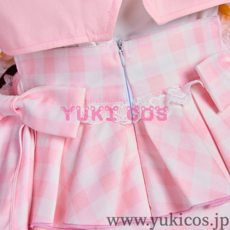 画像11: プロジェクトセカイ プロセカ MORE MORE JUMP! MMJ 4th Anniversary プレミアムプレゼントガチャ Sweet & Rose 花里みのり コスプレ衣装 送料無料 (11)