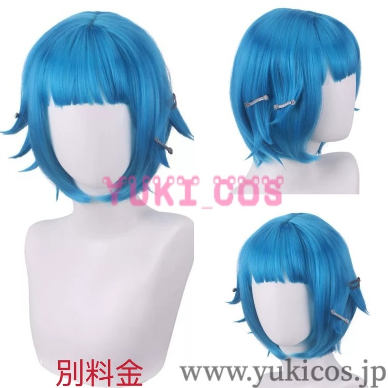 画像14: リーグ・オブ・レジェンド  リーグオブレジェンド League of Legends LOL JINX PowPow コスプレ衣装 送料無料 (14)