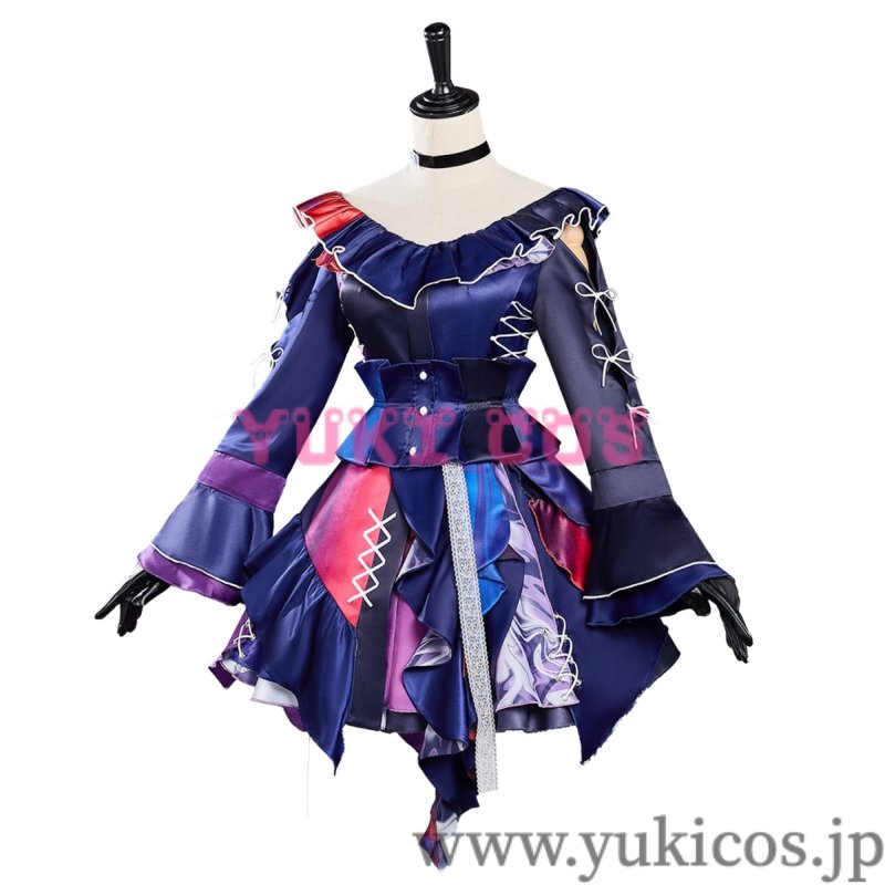 画像4: プロジェクトセカイ プロセカ Reknit Relationガチャ 直接伝えたくて 暁山瑞希 ライブ衣装 knitting colors コスプレ衣装 送料無料 (4)