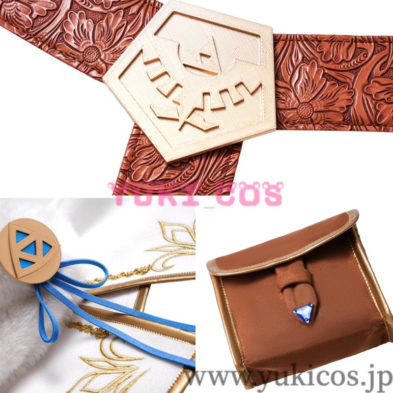 画像13: ゼルダの伝説 ブレス オブ ザ ワイルド ゼルダ姫 冬服 コスプレ衣装 送料無料 (13)