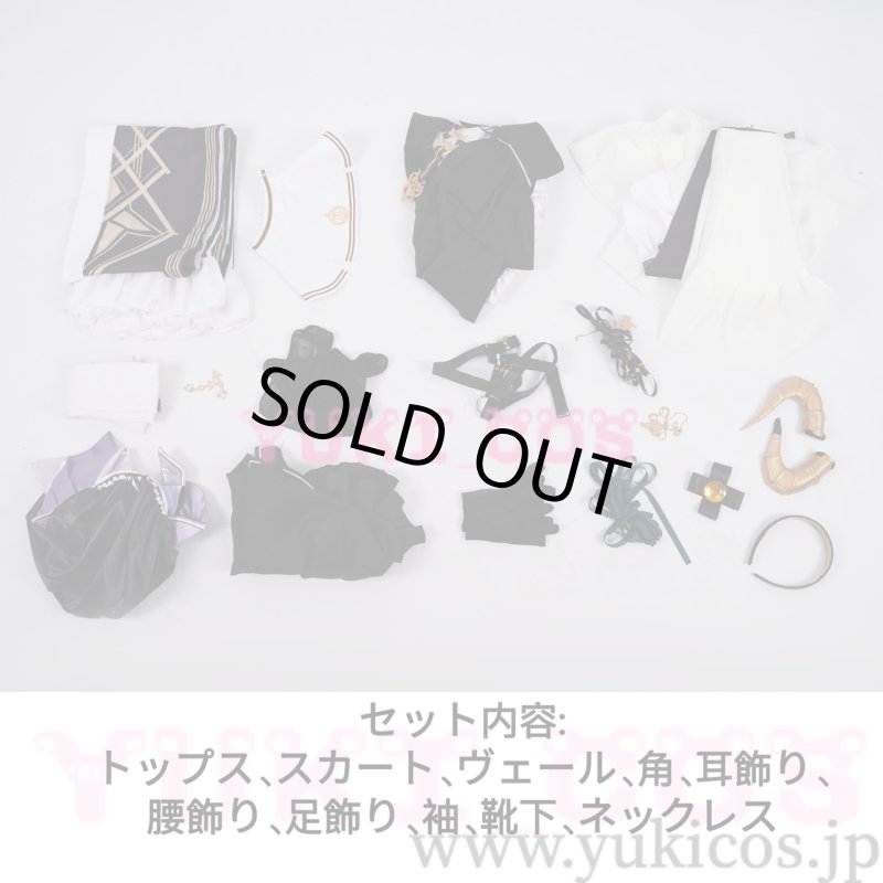 画像2: Vtuber  ホロライブ 宝鐘マリン シスター コスプレ衣装 送料無料 (2)