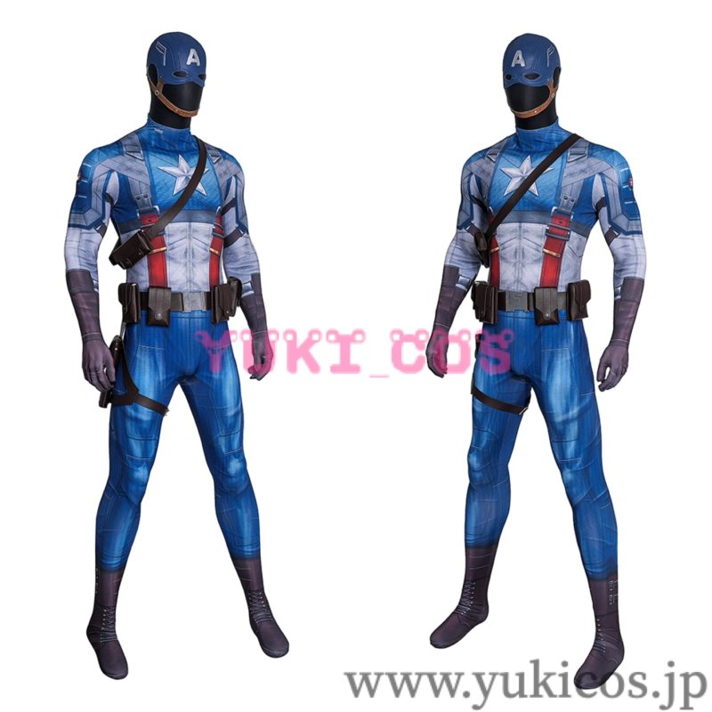 画像3: キャプテン・アメリカ/ザ・ファースト・アベンジャー Captain America: The First Avenger キャプテン・アメリカ コスプレ衣装 送料無料 (3)