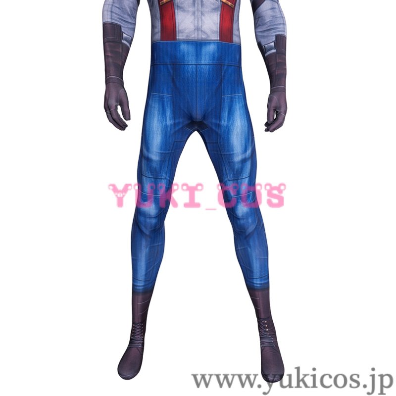 画像9: キャプテン・アメリカ/ザ・ファースト・アベンジャー Captain America: The First Avenger キャプテン・アメリカ コスプレ衣装 送料無料 (9)
